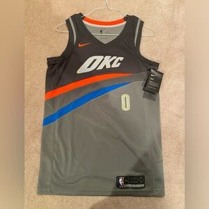 SOLD-NEW Nike NBA OKC Thunder Russell Westbrook Basketball Jersey - Mens Sz S 40